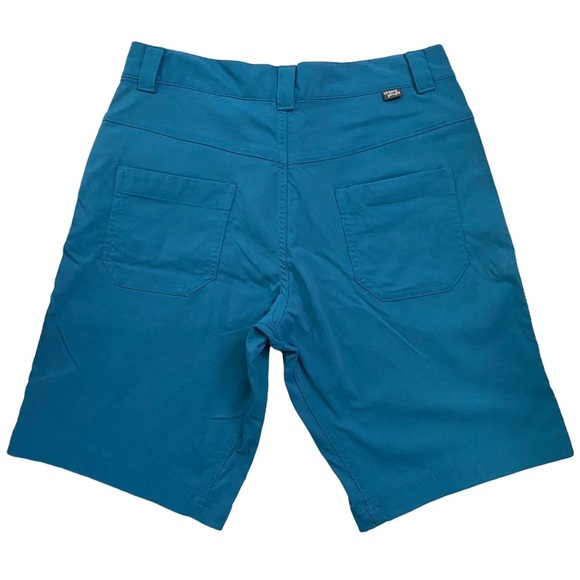 Chlorophylle Teal Walking Bermuda Shorts 30 - Picture 2 of 16